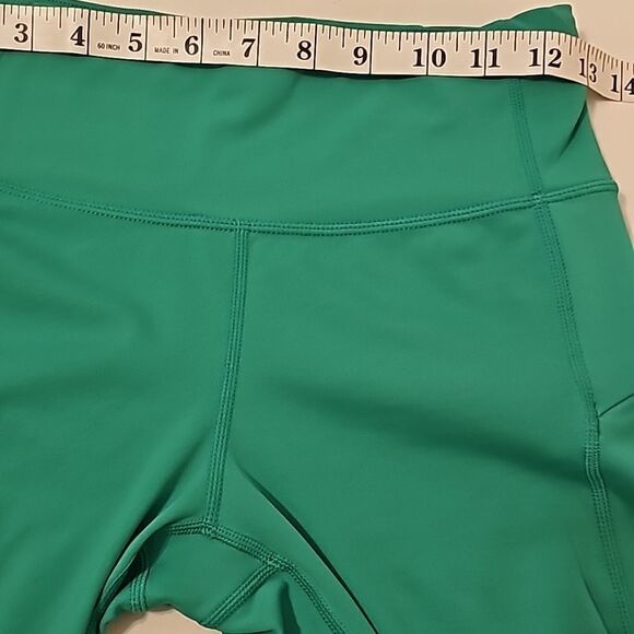 Athleta Contender Laser Cut  Tight jade green xs - Picture 5 of 11